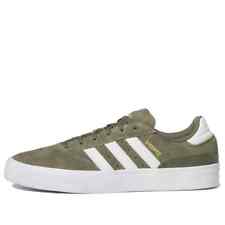 MENS ADIDAS BUSENITZ VULC II SUEDE SKATE SHOES - ALL SIZES - GREEN/WHITE HQ2020
