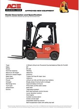 New EP EFL181 Container Spec