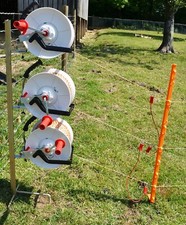 Electric fence geared - geared, kit