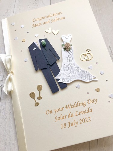 Handmade wedding card - wedding,