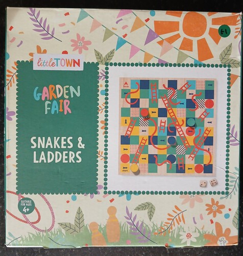 Wooden snakes and ladders - wooden,