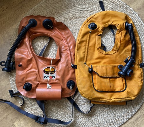 Vintage scuba vests job lot - lot, ap