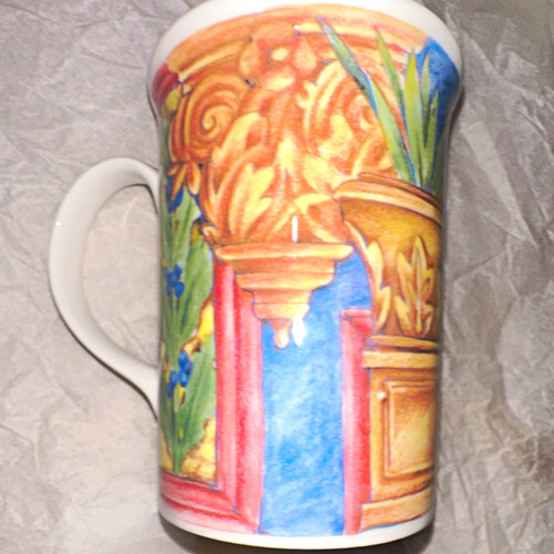 Churchill bone china - bone, coffee