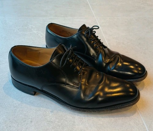 Loake 205b black polished - black,