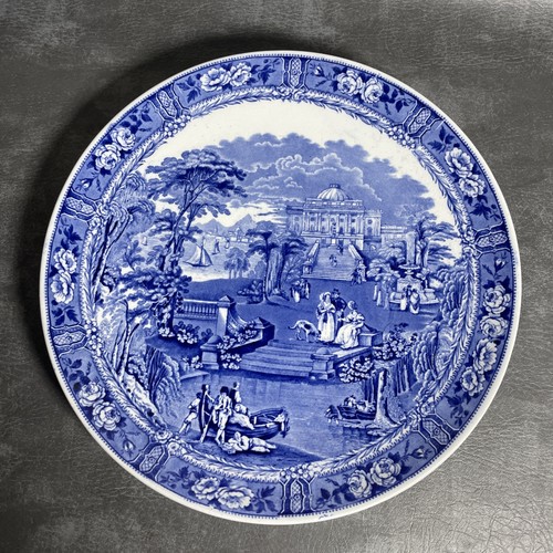 Antique cauldon 15inch blue - antique,