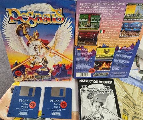 Vintage amiga game pegasus - amiga,