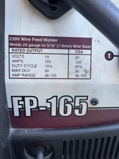 Thermal Arc Fp-165 MiG Welder