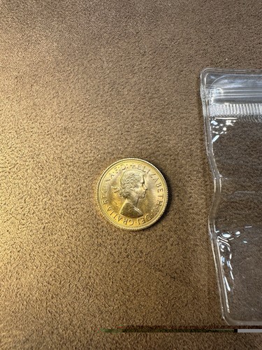 1967 queen elizabeth gold - elizabeth, ii