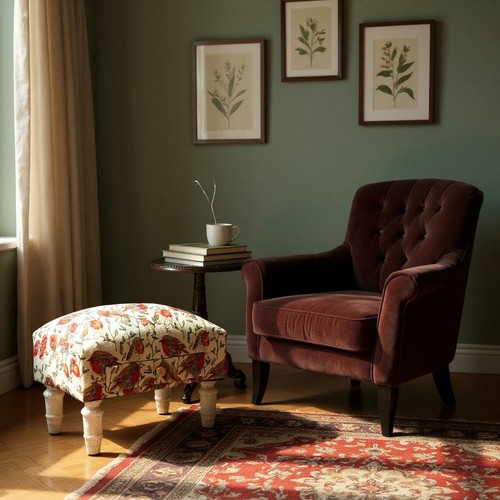 Robin bird fabric tapestry - bird,