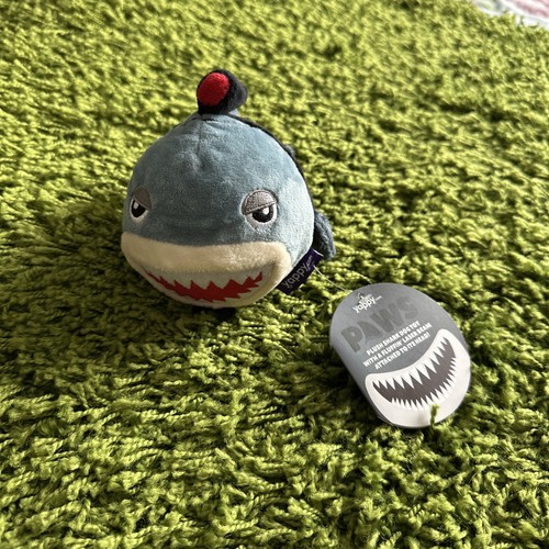 Interactive plush shark