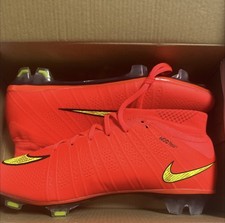 Red Nike Mercurial Superfly