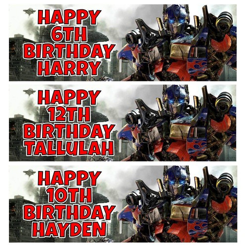 Transformers personalised - transformers,