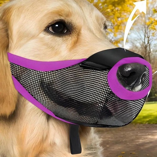Adjustable pet mouth muzzles - adjustable,