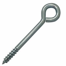 BZP Vine Eyes | Vine Screw Eyes | Steel Eye Bolts Garden Plant Eyes