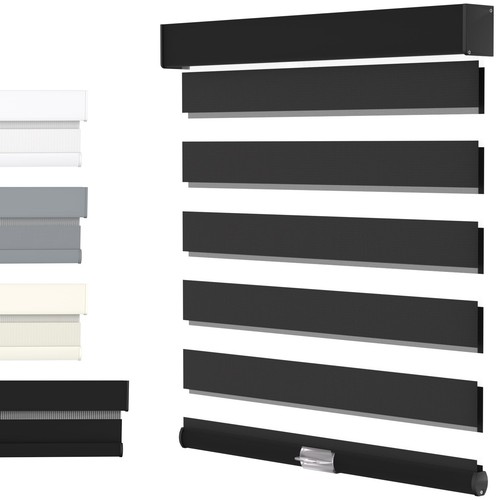 Myshade zebra blinds black - myshade,