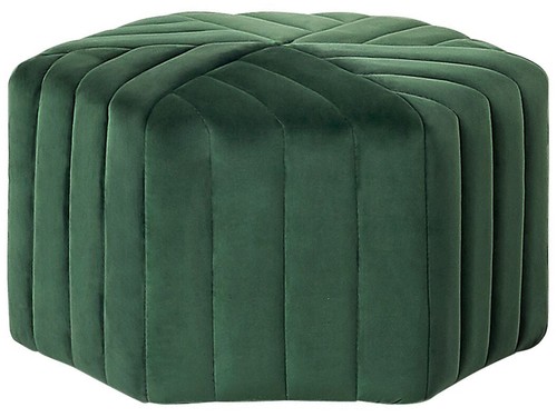 Pouffe murietta velvet dark - pouffe,