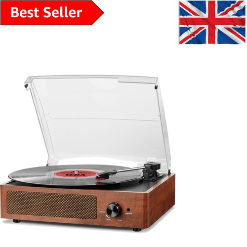 Portable retro vinyl turntable - vinyl,
