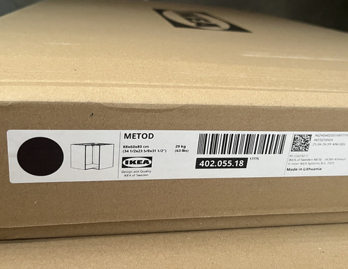 Ikea metod kitchen corner base - metod,