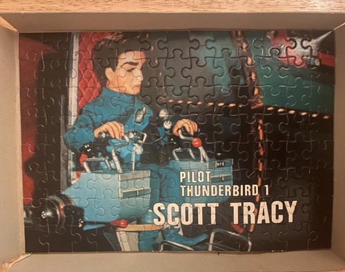 Vintage thunderbirds jigsaw - thunderbirds,