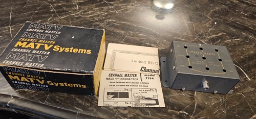 Channel master matv - master,