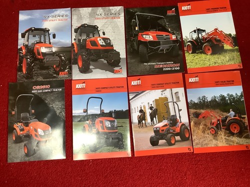 Kioti tractor brochures - tractor, x