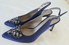 Jacques Vert Navy Slingback