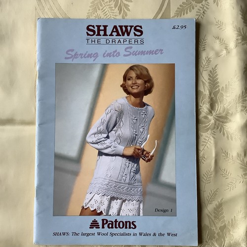 Shaws knitting pattern book