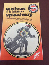 1979 WOLVES v CRADLEY HEATH v BELLE VUE v ELLESMERE PORT 27th APRIL (GOOD COND )