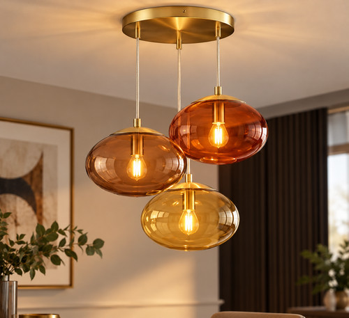 Ceiling light way cluster - 3,