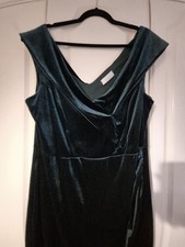 Quiz Ladies Green Velour