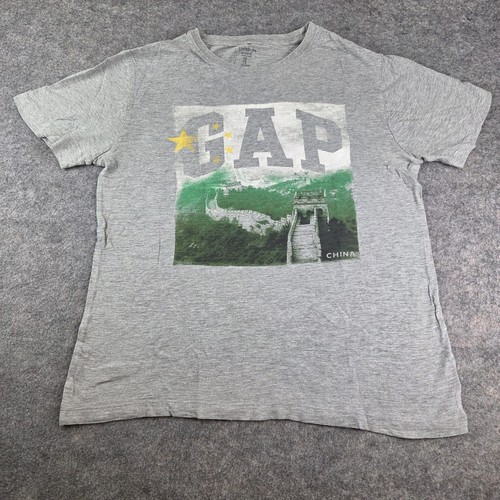 Gap men grey short sleeved - men's,