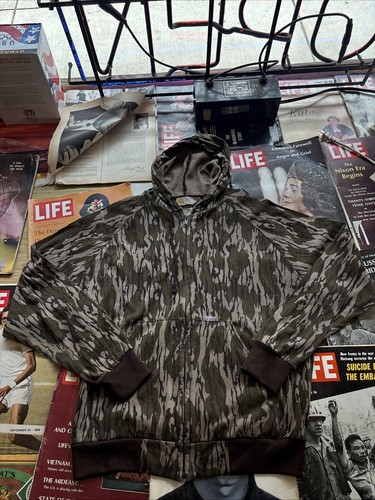 Vtg carhartt camo - camo, hooded