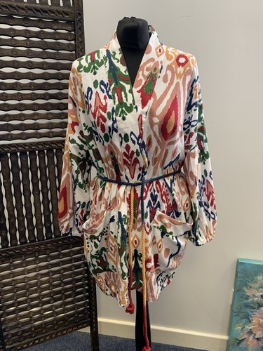 Zara colourful print jacket - zara,