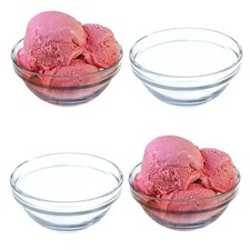 Glass Dip Bowls Dessert