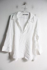 Zara Womens Tunic Blouse Top