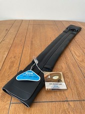 Stubben Black Leather Dressage Girth 65cm (26") Covered Buckles