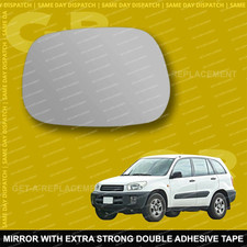 For Toyota RAV 4 wing mirror glass 00-05 Left Passenger side Spherical