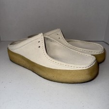Clarks Wallabee Cup LO 26169187 Mens Beige Loafers & Slip Ons Casual Shoes