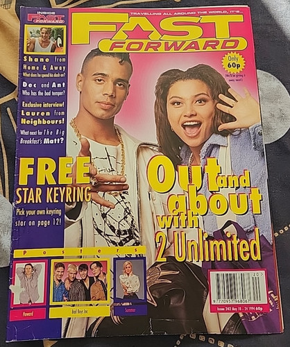 Vintage 90s fast forward - fast,