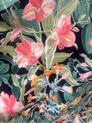 One unlined curtain handmade - one,