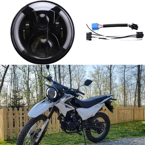 Round motorbike led - round,