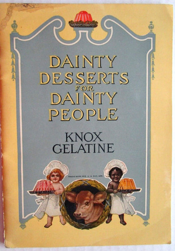 1924 knox gelatin dessert - gelatin,