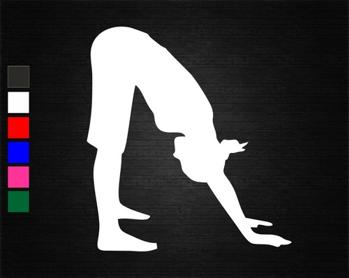 Yoga position vinyl decal - yoga, #7
