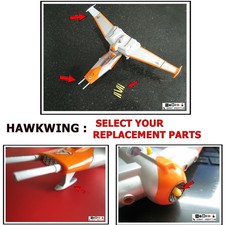 Vintage Bandai Popy Terrahawks Hawkwing 1983 - SELECT YOUR REPLACEMENT PARTS