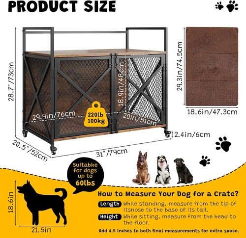 Furniture style wooden dog - style,