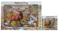 Highland Stag 4xPlacemats & 4x