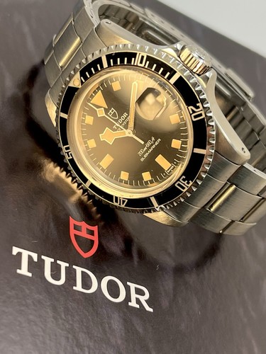 Tudor 9411 black snowflake - black,