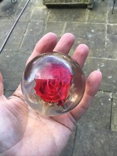 Hafod Grange Paperweight Red