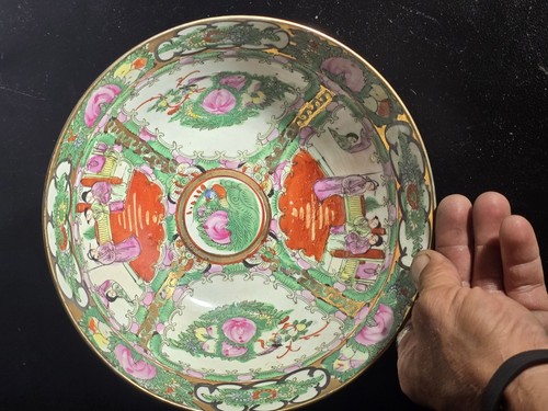 Chinese rose medallion famille - chinese,