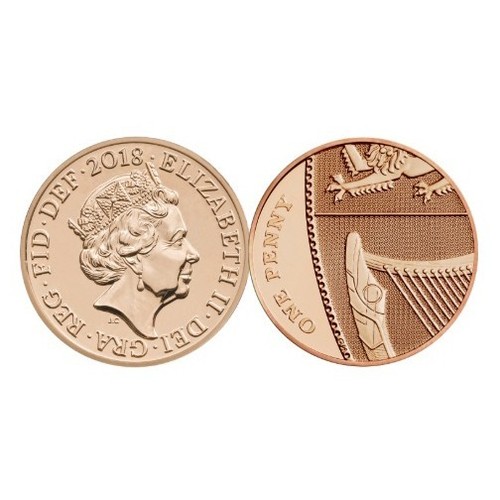 2018 one pence - 2018,